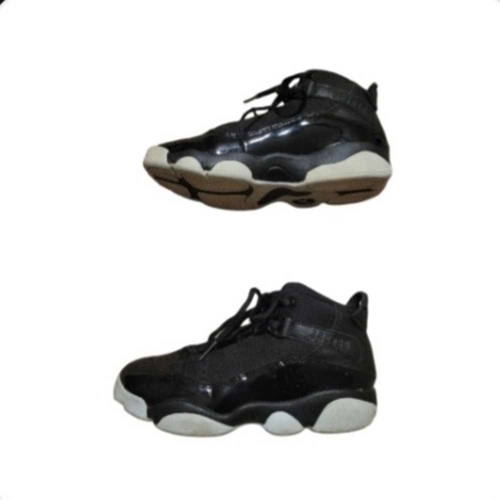 Little Boys JORDAN 6 RINGS Black Size 3Y